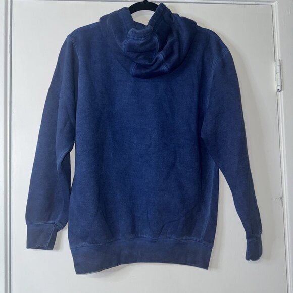 Hot Topic Dread Hoodie Size S Blue Graphic Sweatshirt Lightning Gothic - Picture 5 of 6